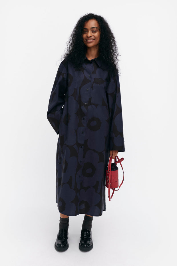 Marimekko Jälki Unikko Shirt Dress