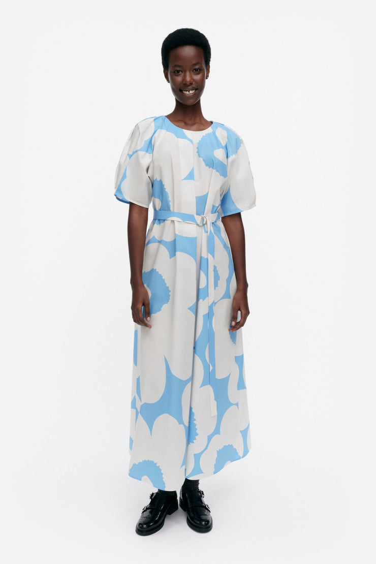marimekko pleated dress Pihalla Unikko