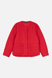 Marimekko Kapseli Piirto Unikko Padded Coat Red