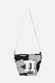 Marimekko Unikko Mono Mini Crossbody Bag Black/White