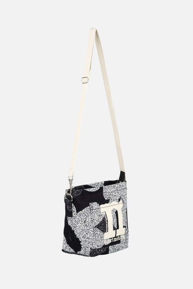 Marimekko Unikko Mono Mini Crossbody Bag Black/White