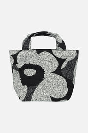 Marimekko Mono Mini Unikko Tote Bag Black/White