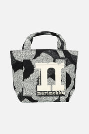 Marimekko Mono Mini Unikko Tote Bag Black/White