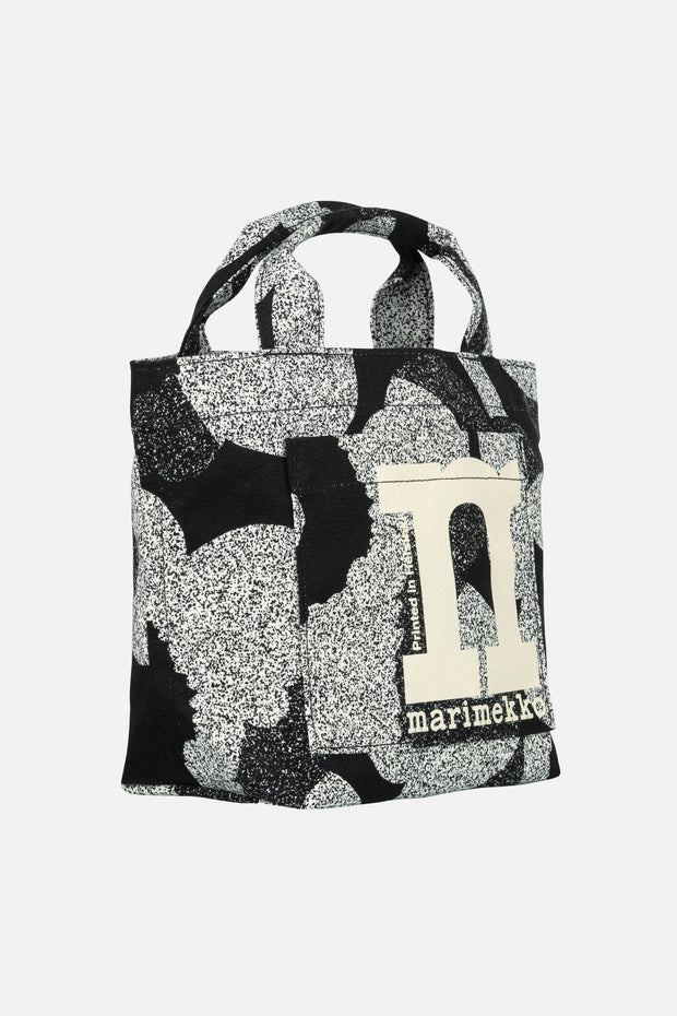 Marimekko Mono Mini Unikko Tote Bag Black/White