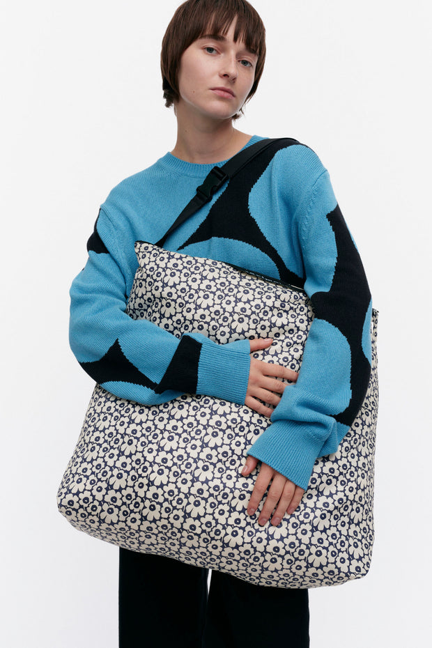 Marimekko Neat Crossbody Unikko Large Navy/Off-White