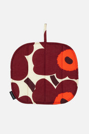 Marimekko Pieni Unikko Potholder Wine Red