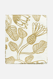 Marimekko Tiara Tablecloth Gold/White