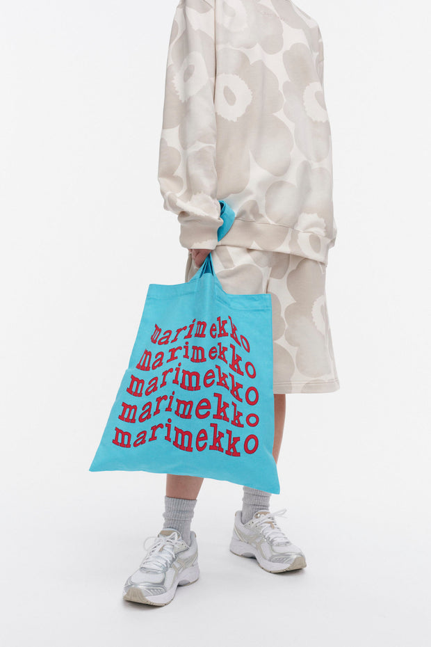 Marimekko Vankka Logo Placement Tote Bag