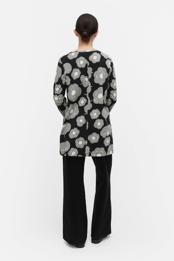 Marimekko Kevät Tumma Jersey Tunic