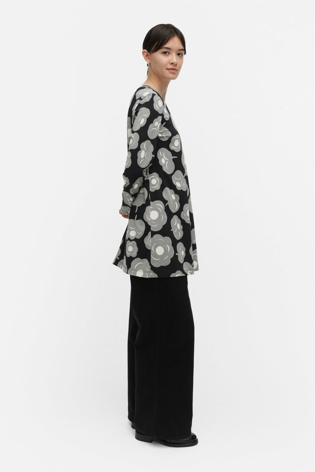 Marimekko Kevät Tumma Jersey Tunic