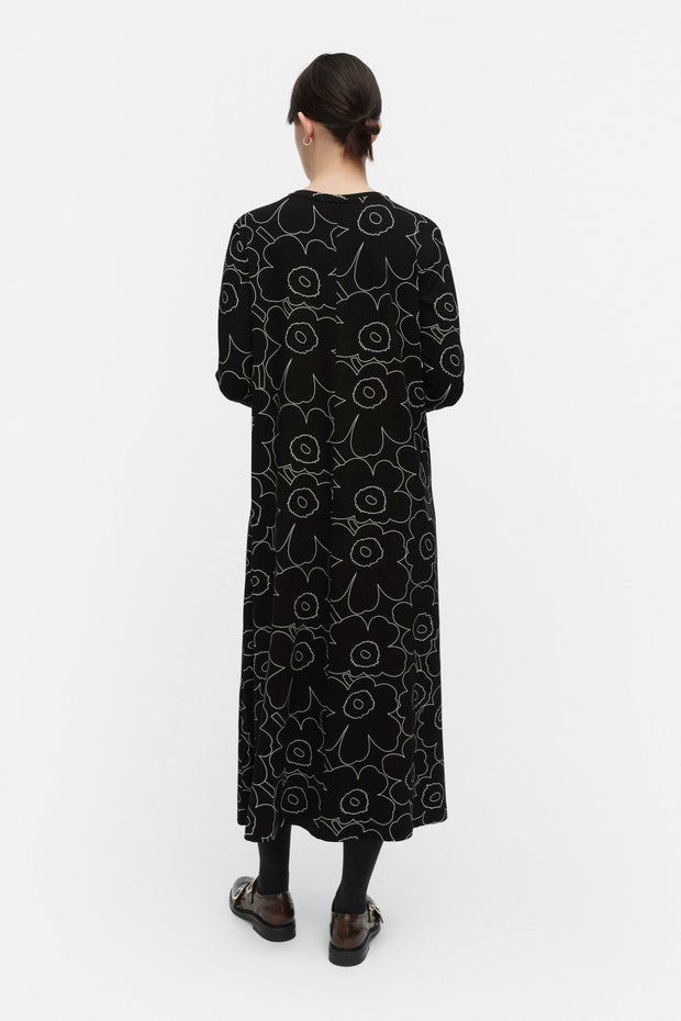 Marimekko Kolmin Piirto Unikko Jersey Dress