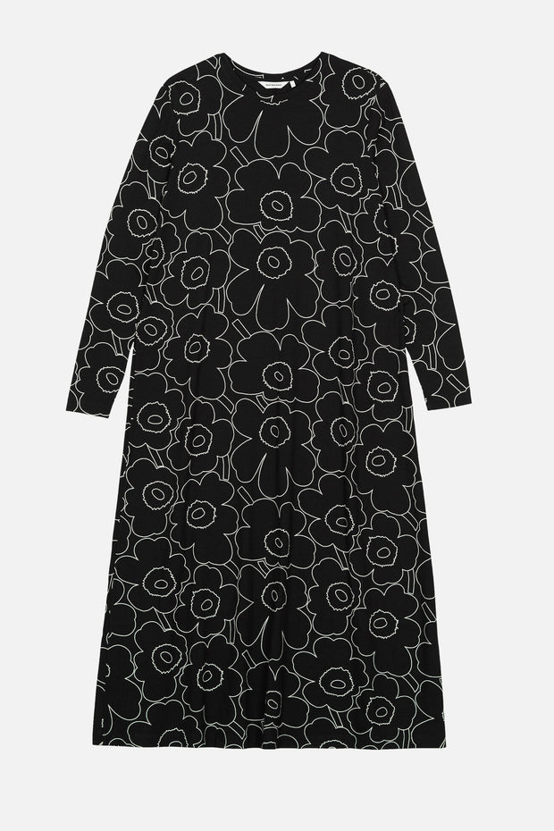 Marimekko Kolmin Piirto Unikko Jersey Dress