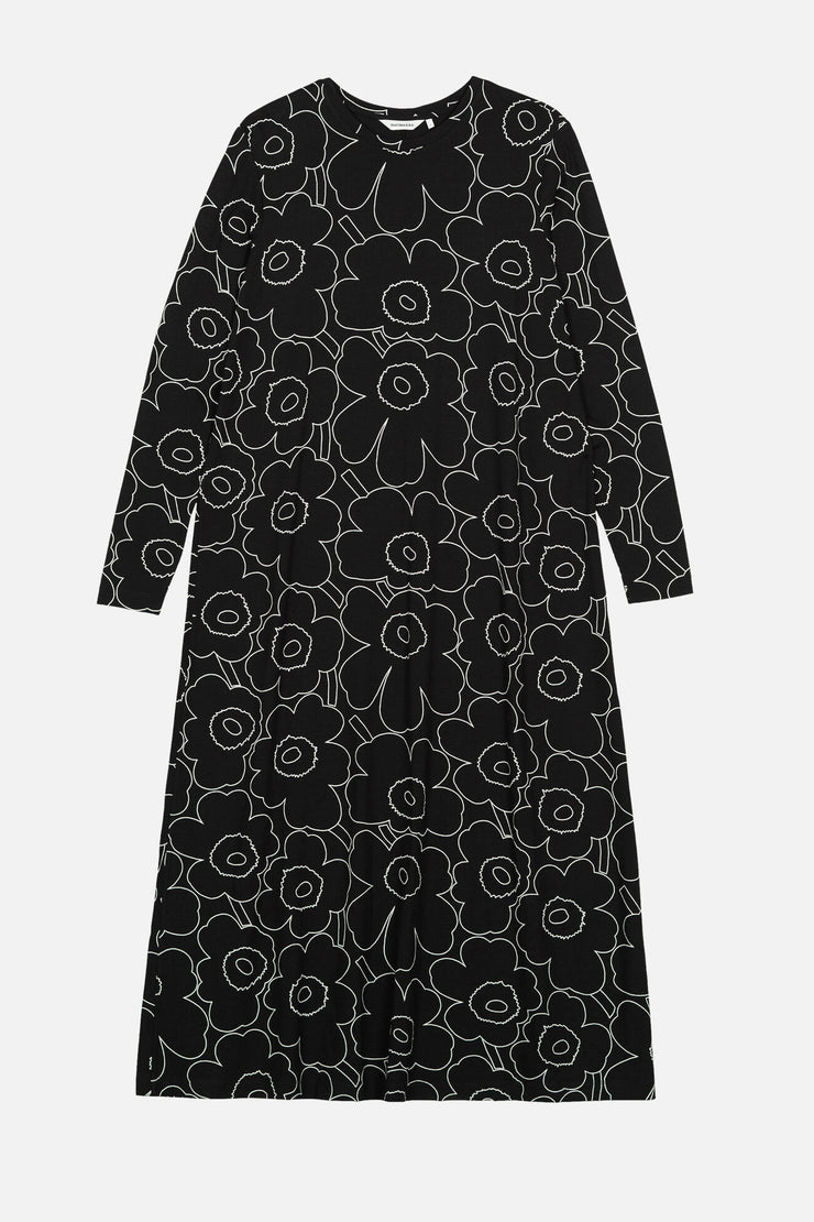Marimekko Kolmin Piirto Unikko Jersey Dress