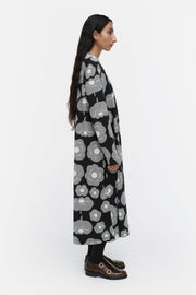 Marimekko Lehtokielo Tumma Jersey Dress