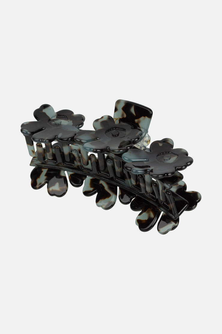 Marimekko Mini Unikko Hair Clip Grey/Black