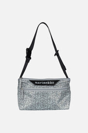 Marimekko Neat Crossbody Piirto Unikko Small Grey/Black