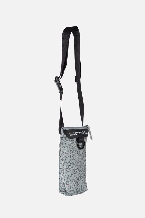 Marimekko Neat Crossbody Piirto Unikko Phone Pocket Grey/Black