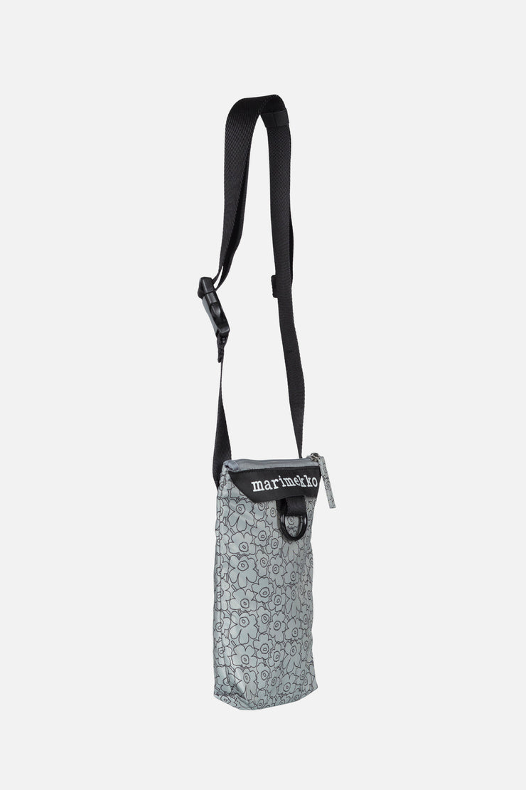 Marimekko Neat Crossbody Piirto Unikko Phone Pocket Grey/Black