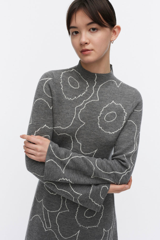 Marimekko Willat Piirto Unikko Knit Dress