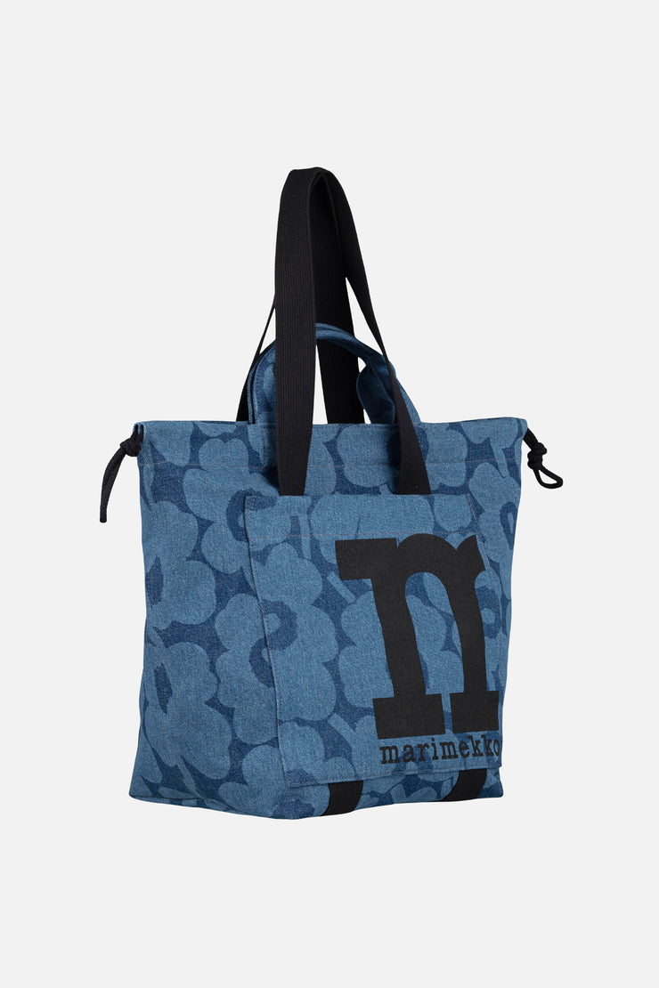 Marimekko Mono City Tote Bag Unikko Mid-Indigo – KIITOSlife