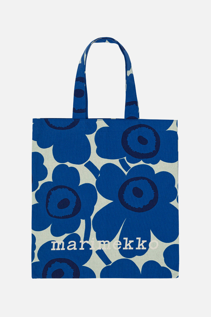 Marimekko Vankka Unikko Tote Bag Blue