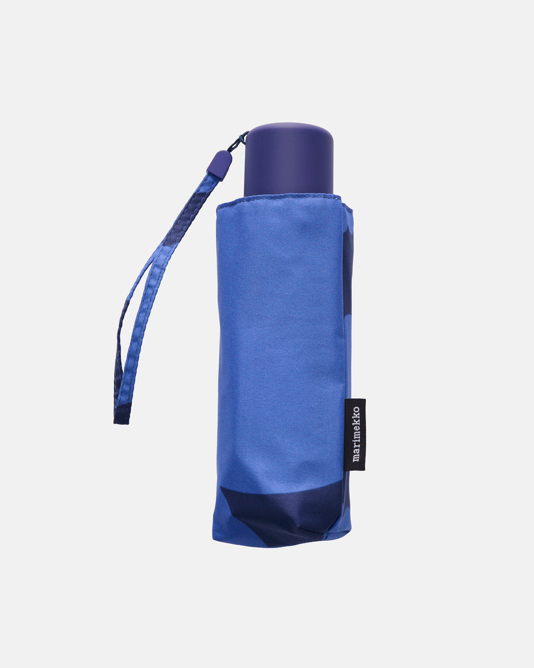 Marimekko Pieni Unikko Mini Manual Umbrella Blue/Dark Blue