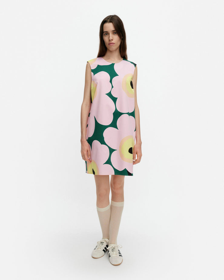marimekko green dress SILUETTI UNIKKO 92CM sublimation