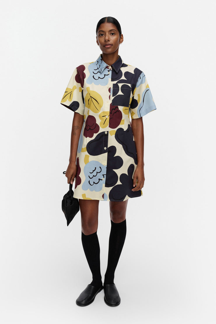 SEIKKAILU KUKASTA KUKKAAN SHIRT DRESS 90CM