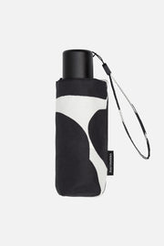 Marimekko Unikko Mini Manual Umbrella Black/White