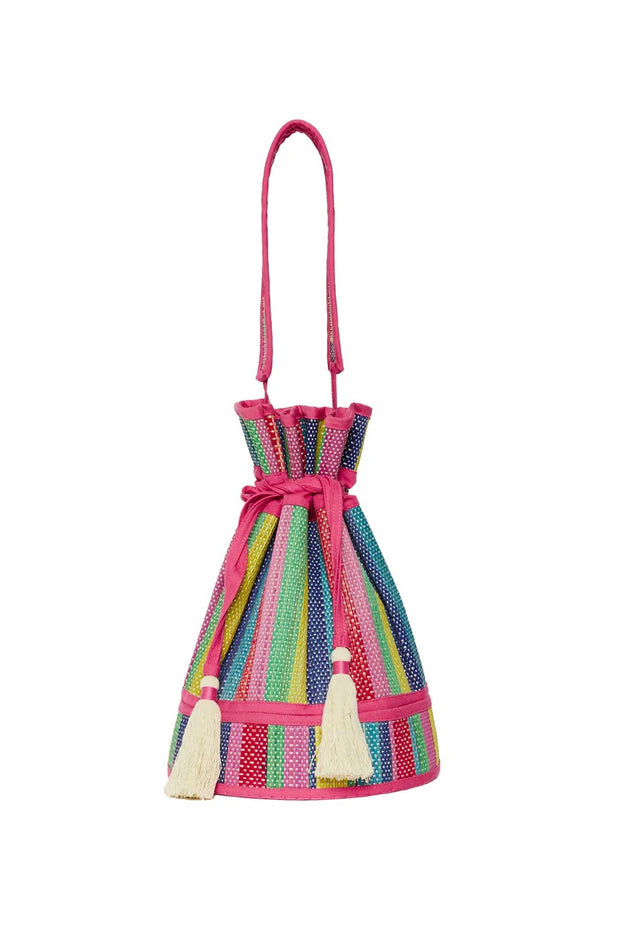 Lorna Murray x Kathy Hilton Midi Leisure Tote Resort Party Fuchsia