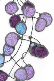 Annemieke Broenink Batiq Necklace Purple