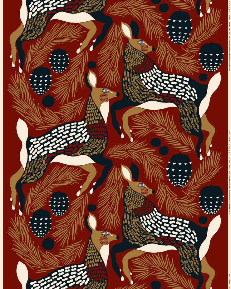 Marimekko Peura Cotton Fabric by the Yard
