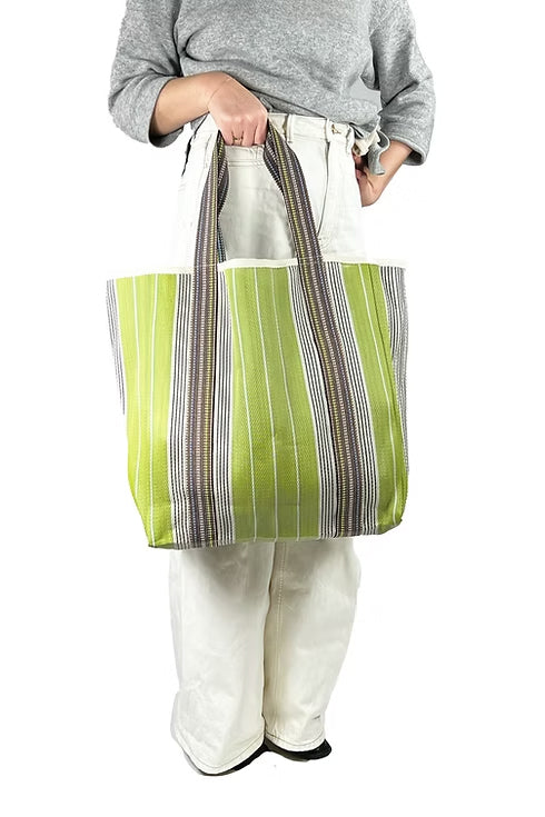 Apple Green Duck Shaped Market Tote Bag