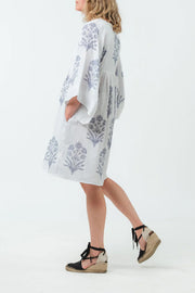 Nest Factory Lounging Mini Dress Large Lavender Flower