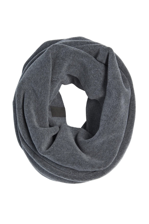 Henriette Steffensen Fleece Tube Scarf Grey