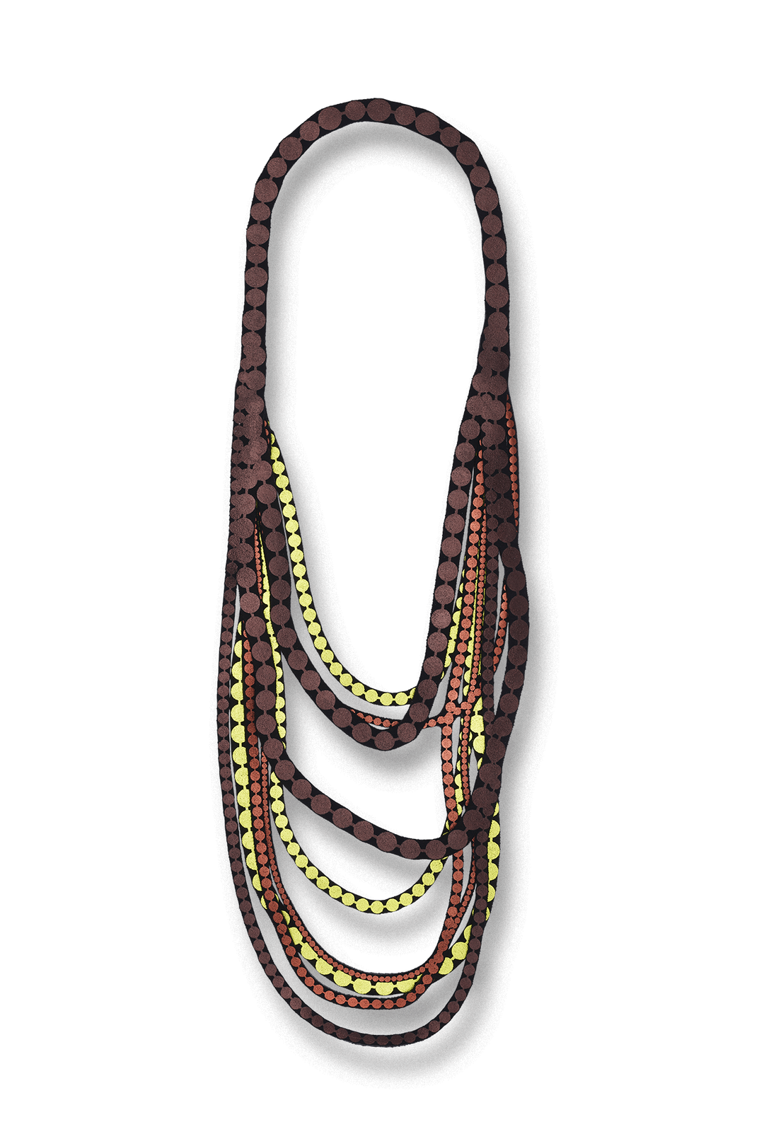 Rusty pearl necklace discount