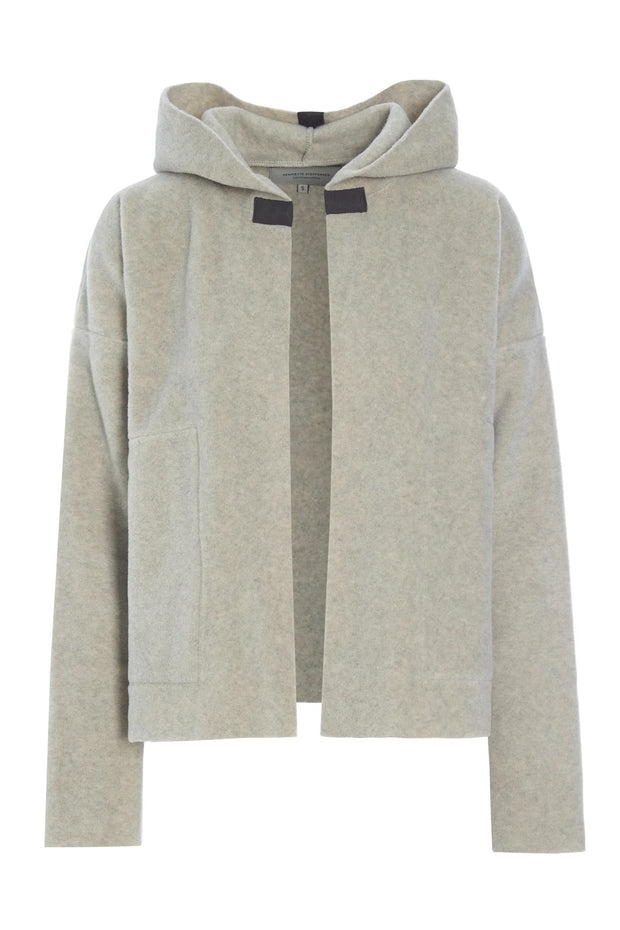 Henriette Steffensen Fleece Sporty Cardigan Sand