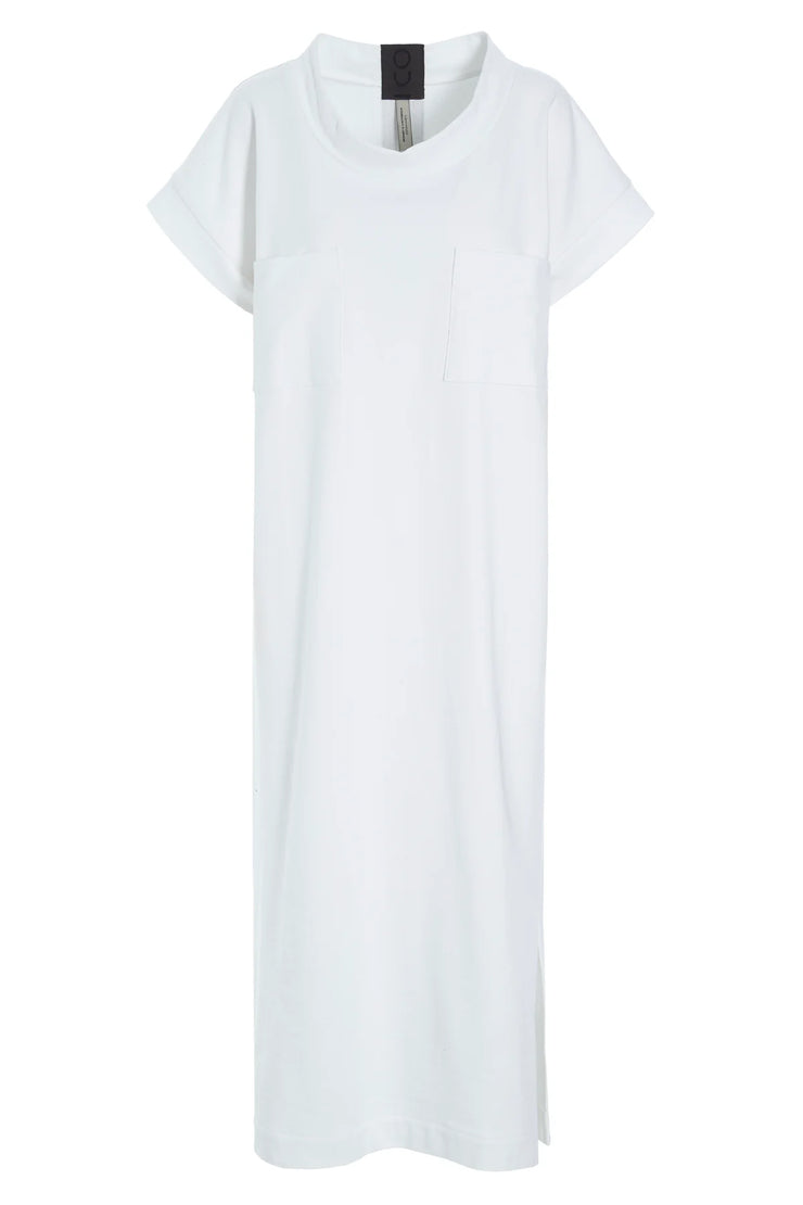 Henriette Steffensen Sweatshirt Logo Long Dress White