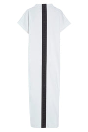 Henriette Steffensen French Terry Logo Long Dress White