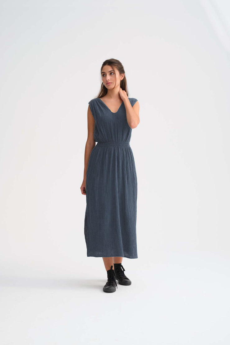 Cecilia Srensen V-Dress Storm Grey KIITOSlife Cecilia Srensen V-Dress Storm Grey KIITOSlife