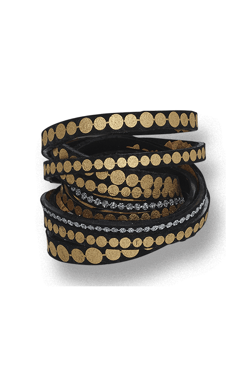 Uli Amsterdam Symmetric Pearls Bracelet Gold/Silver