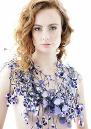 Annemieke Broenink Pop Dot Necklace Violet