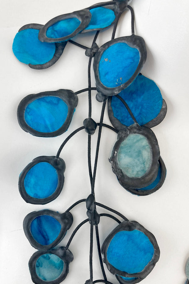 Annemieke Broenink Ink Fabric Necklace Aquarius