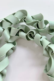 Frank Ideas Chaotic Necklace Wide Spring Green
