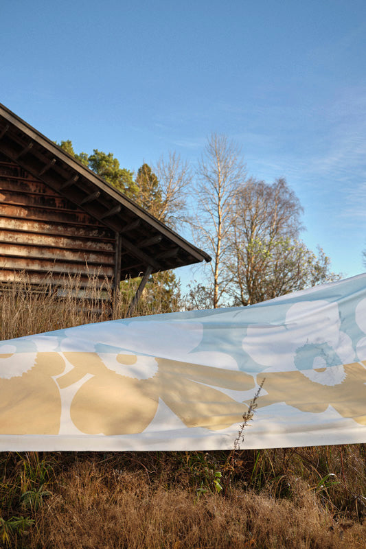 Marimekko Suur Unikko Recycled Cotton Fabric by the Repeat