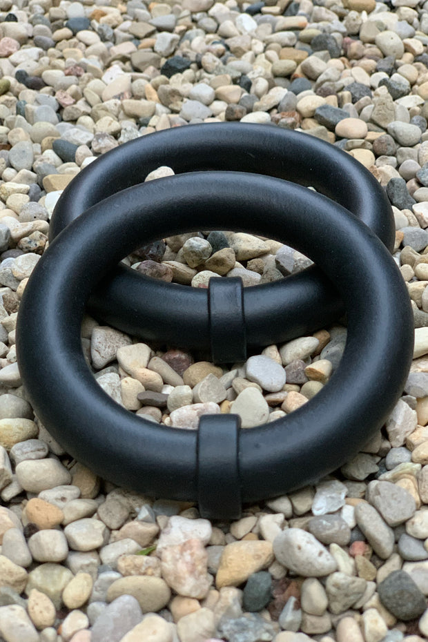 Frank Ideas Round Rubber Bangle Bracelet