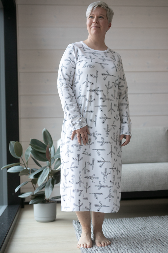 Long discount jersey nightgown