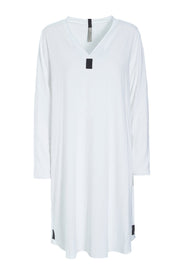 Henriette Steffensen Spring Weight Jersey Long Tunic/Dress White
