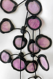 Annemieke Broenink Ink Fabric Lotus Necklace Lily