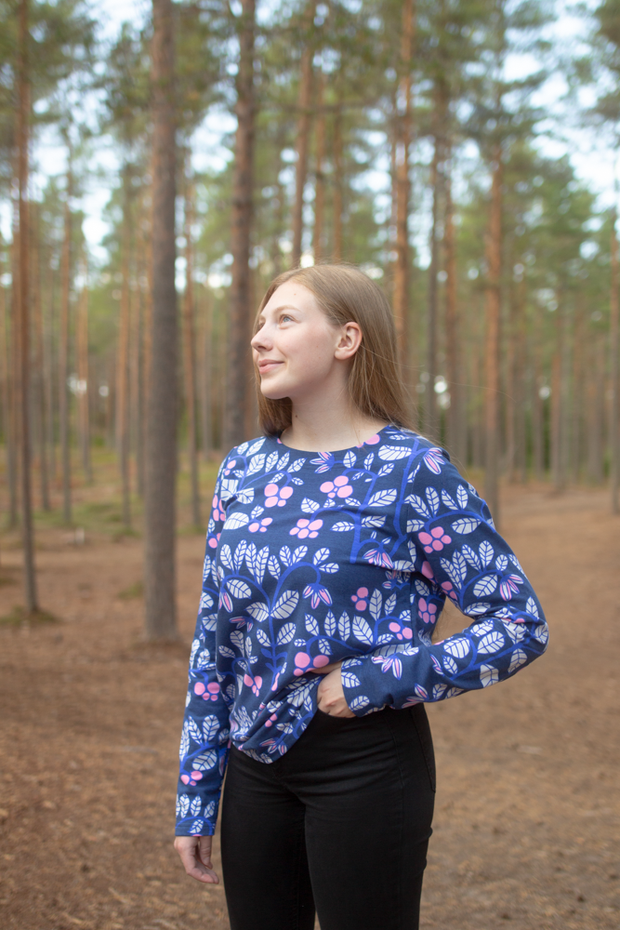 PaaPii Louna Lingonberry Organic Sweatshirt